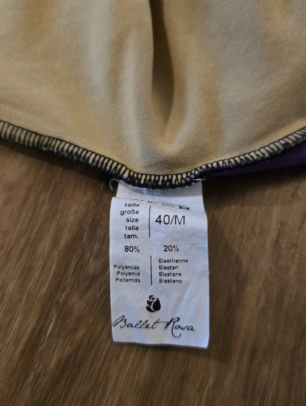 Ballet Rosa Layered Floral Print Leotard Adult Medium - Picture 6 of 8